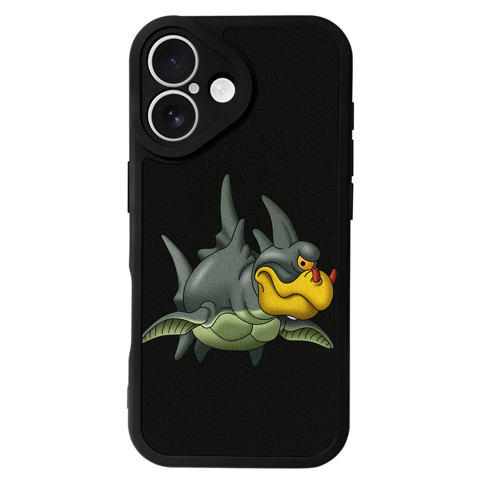 （画像用） ドラゴンクエスト Doragon Kuesuto Dragon Quest 【iPhone 16シリーズ対応】シリコンスマホケース（レザー調） 材質：シリコン